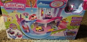 New Shopkins cutie cars splash n go spa wash